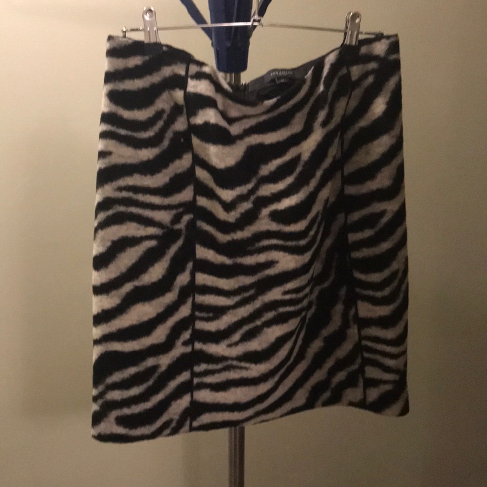 Black and white skirt